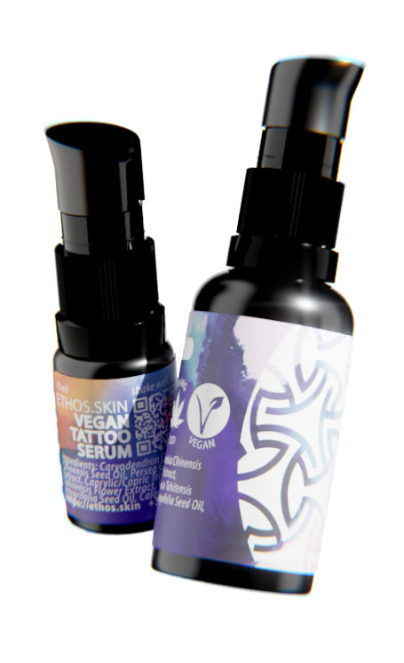 Vegan Tattoo Serum For Site