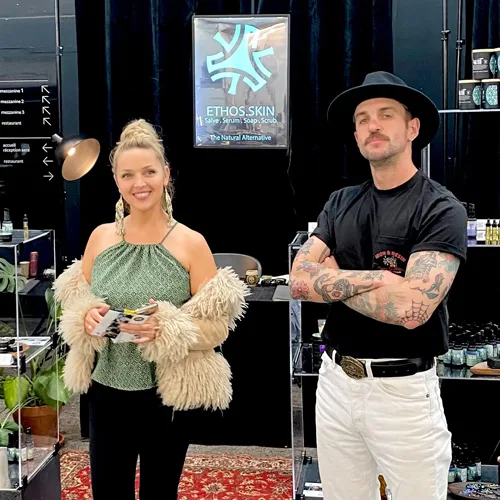 Liv And Guillaume At Ceantattooshow